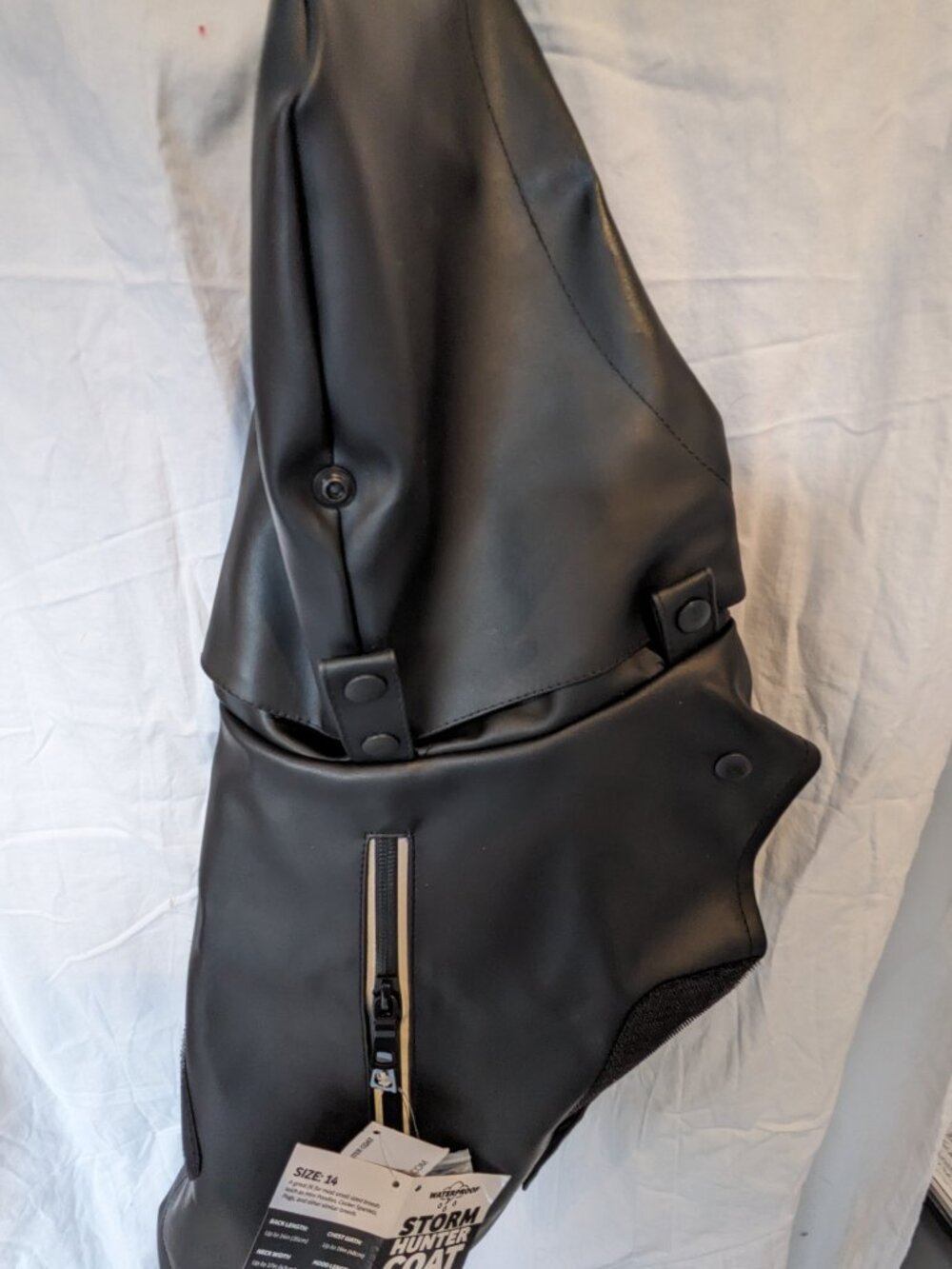 RifRuf NWT Storm Hunter Waterproof Coat Sz 14 - Picture 8 of 9